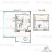 2 camere cu Terasa de 100 mp , Duplex Exclusivist - Lux la 