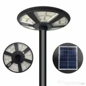 Lampa LED solara 400 W cu stalp 3 m 