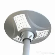 Lampa LED solara 400 W cu stalp 3 m 