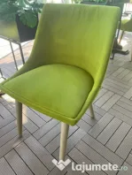 Scaun verde fistic