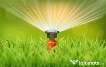 Amenajare si sisteme aspersie spatii verzi.