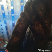 Haină de blană, artificială 