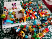 Lego Duplo Original, peste 300 piese din diferite colectii 