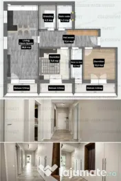 Apartament 3 camere, decomandat - zona Tractorul 