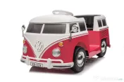 Masinuta electrica VW Samba Bus 2x 35W, roti moi, scaun tapitat 