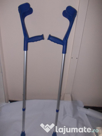 Carje antebrat reglabile,handicap dizabilitati batrani,carja ALUMINIU