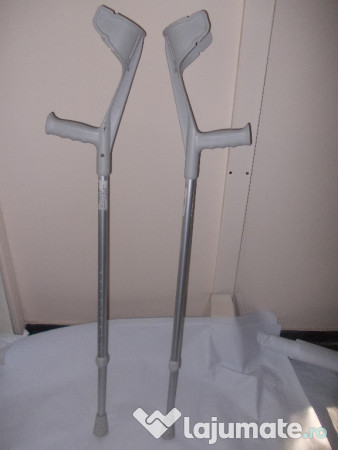 Carje antebrat reglabile,handicap dizabilitati batrani,carja ALUMINIU