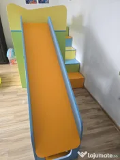 Pat suprapus cu topogan