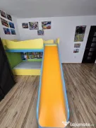 Pat suprapus cu topogan