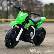 Motocicleta electrica pt. copii Kinderauto BalanceBike 350W 24V Green