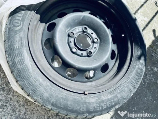 Cauciucuri Continental 195/55/16 cu Jante pt. BMW
