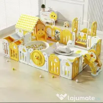 Centru de joaca pentru copii Kinderplay Duck Deluxe, tarc modular