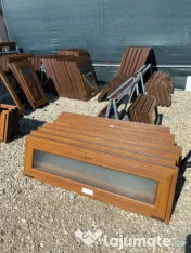 Ferestre termopan stejar auriu de la pretul afisat 