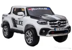 Masinuta electrica mercedes police x-class 4x4 standard #alb