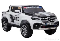 Masinuta electrica mercedes police x-class 4x4 standard #alb