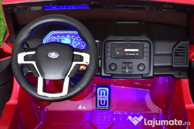 Masinuta electrica pentru 2 copii Ford F450 Super Duty 4x4