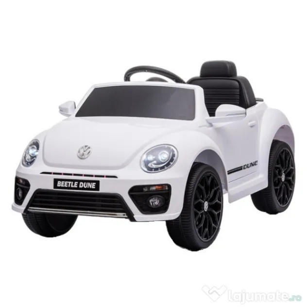 Masinuta electrica VW Beetle DUNE 35W 6V cu BT, RC