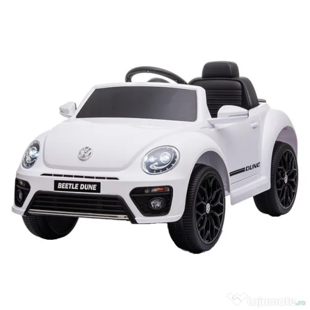 Masinuta electrica VW Beetle DUNE 35W 6V cu BT, RC
