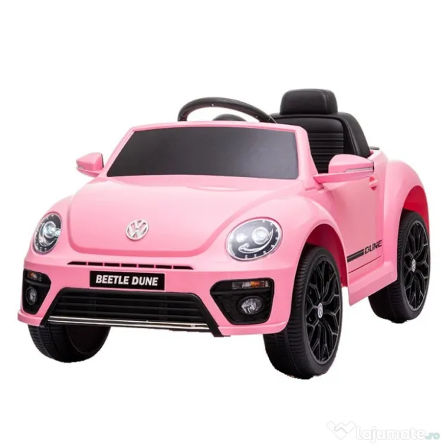 Masinuta electrica VW Beetle DUNE 35W 6V cu BT, RC
