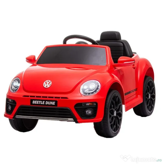 Masinuta electrica VW Beetle DUNE 35W 6V cu BT, RC