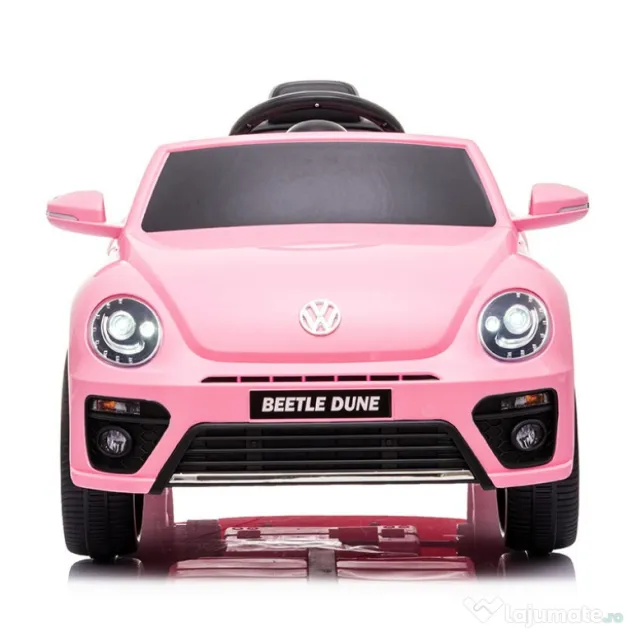 Masinuta electrica VW Beetle DUNE 35W 6V cu BT, RC