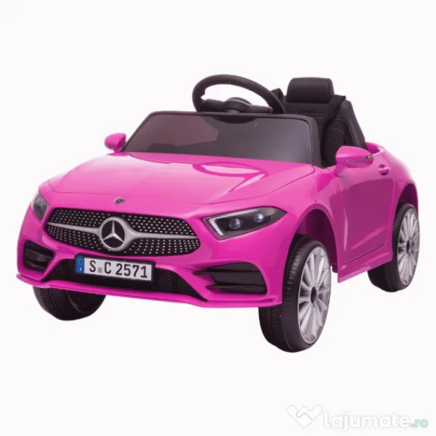 Masinuta electrica Mercedes CLS350 12V cu roti moi