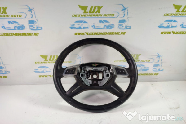 Volan piele 4 spite cu comenzi a2464605203 Mercedes-Benz C-C