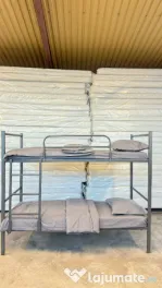 Pachet Pat Metalic Etajat BEL 8 + 2 Saltele de 12 cm - Super Ofertă!