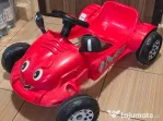Masinuta copii mici NOUA rosie cu pedale si volan claxon masina baieti.