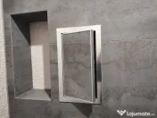 Ușă de vizitare cu ramă din aluminiu 