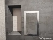 Ușă de vizitare cu ramă din aluminiu 