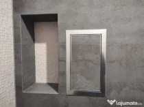 Ușă de vizitare cu ramă din aluminiu