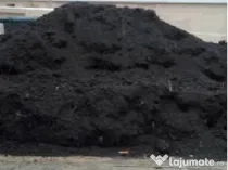 Pamant negru de padure vegetal pentru gradina, pamant gazon, flori.