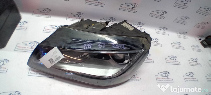 Far stanga cu xenon Audi A8 2012