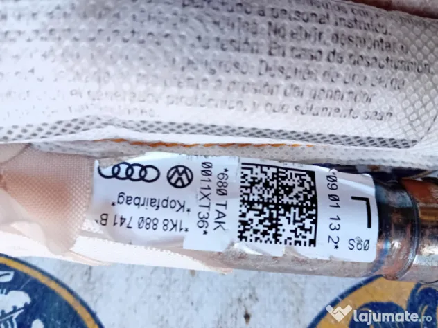 Airbag cortina stanga Volkswagen Scirocco 2011