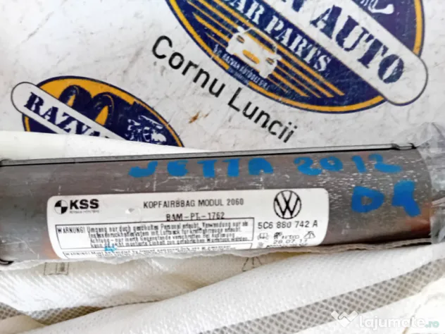 Airbag cortina dreapta Volkswagen Jetta 2012