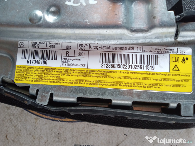 Airbag scaun dreapta fata Mercedes E-Class W212 2010