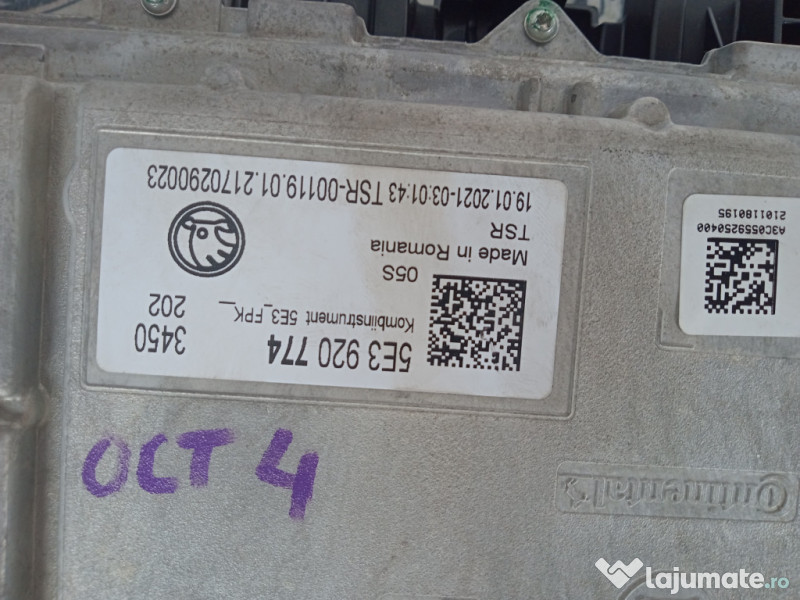 Ceasuri Bord UK Skoda Octavia 4 1.4 Benzina 2021