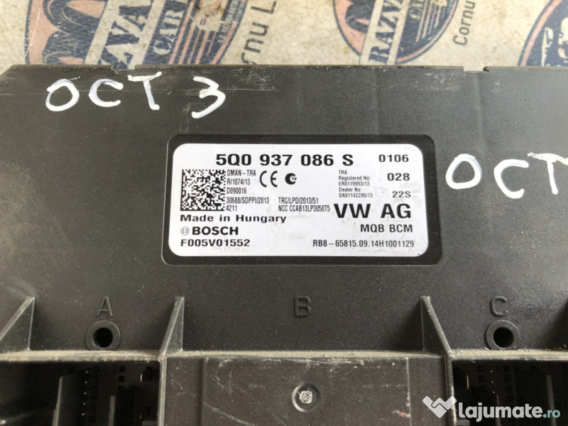 Calculator confort Skoda Octavia 3