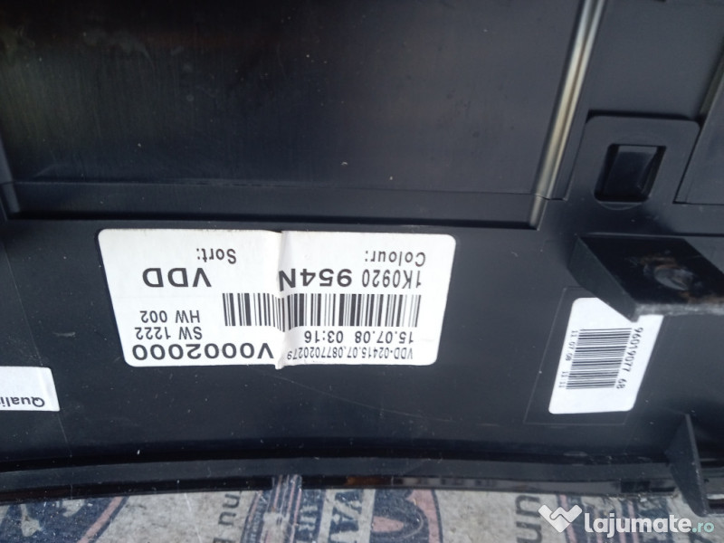 Ceasuri Bord UK Volkswagen Golf 6 Plus Motorina 2008