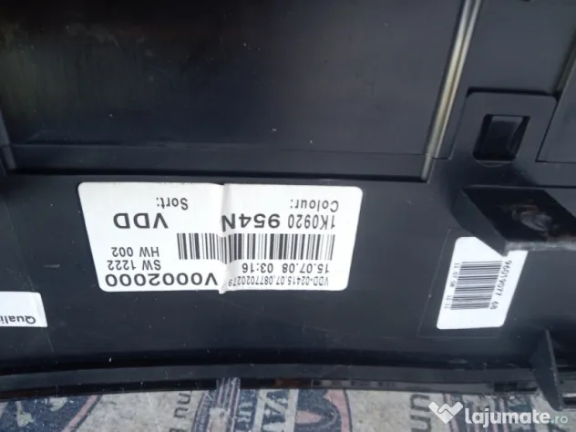 Ceasuri Bord UK Volkswagen Golf 6 Plus Motorina 2008