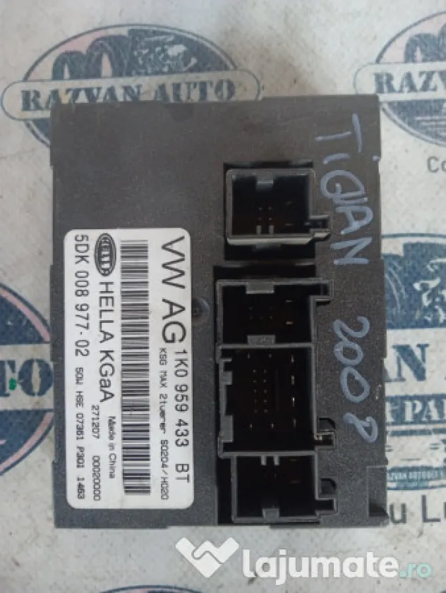Calculator confort Volkswagen Tiguan 2008