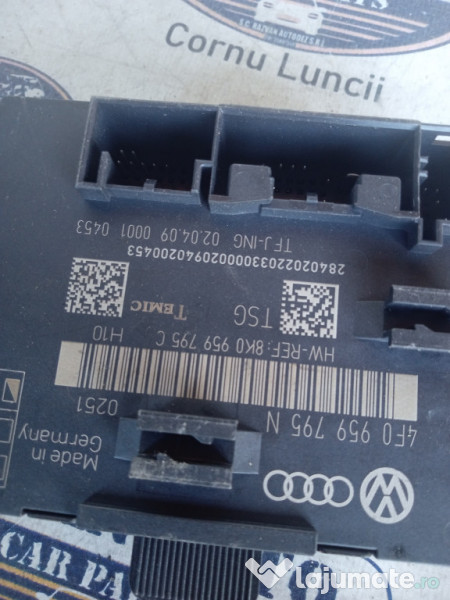 Modul Portiera Stanga Spate Audi A4 B8