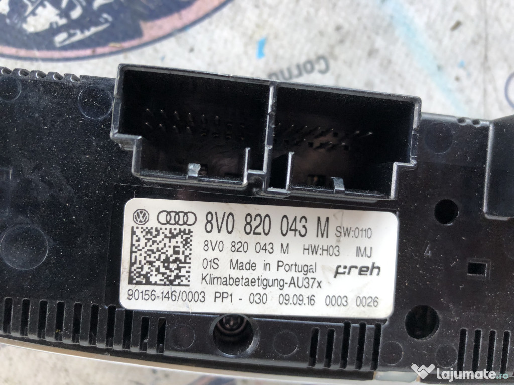 Panou comanda clima Audi A3 8V 2016