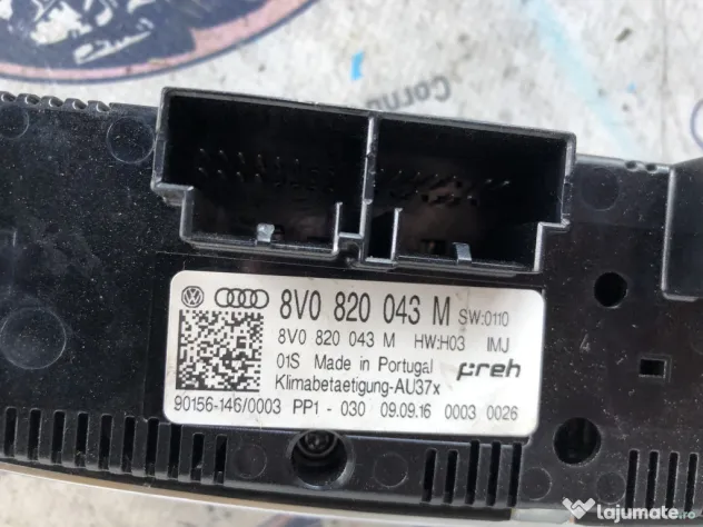 Panou comanda clima Audi A3 8V 2016