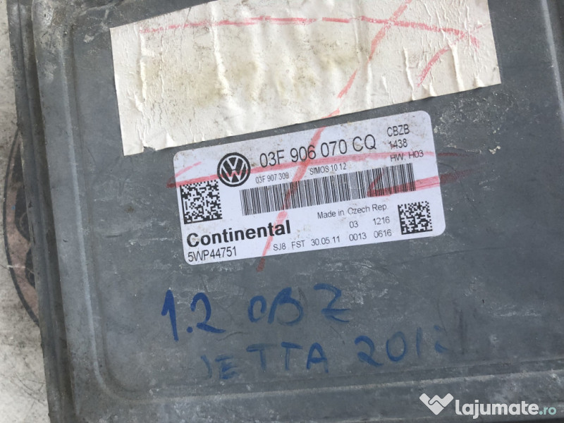 Calculator motor Volkswagen Jetta 1.2 2012