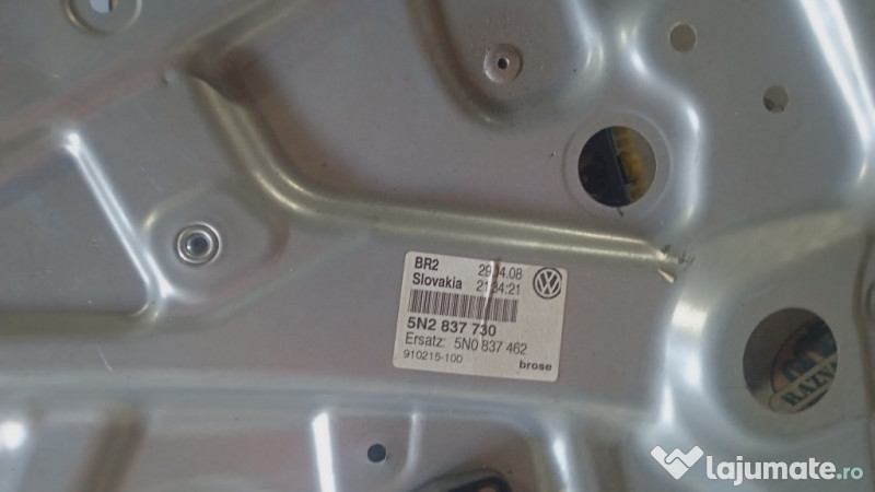 Macara geam dreapta fata Volkswagen Tiguan 2008