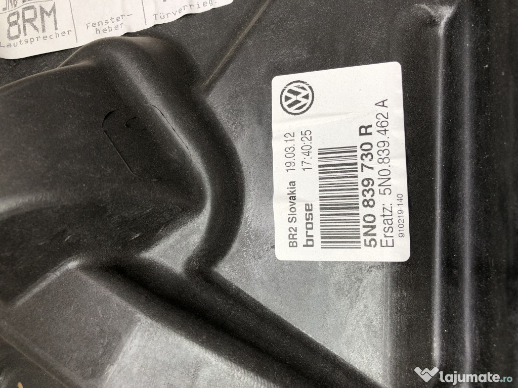 Macara geam dreapta spate Volkswagen Tiguan 2013