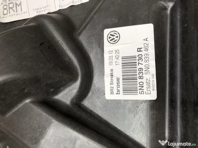 Macara geam dreapta spate Volkswagen Tiguan 2013
