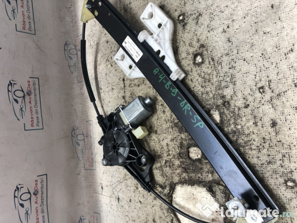 Macara geam dreapta spate Audi A4 B9 2017
